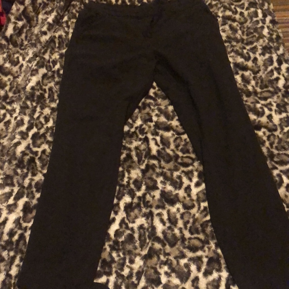 Black Dressy Ankle Pants